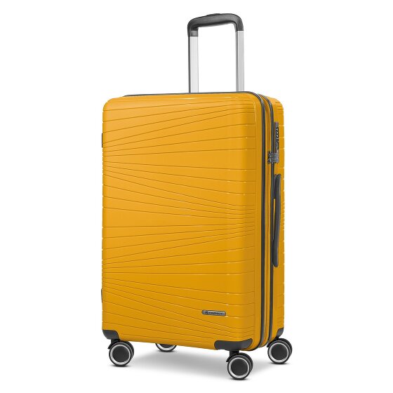 Franky Dallas 3.0 4 Rollen Trolley M 65 cm mit Dehnfalte