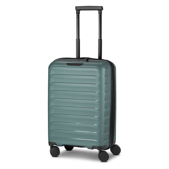 d&n Toronto 4 Rollen Kabinentrolley S 54 cm mit Dehnfalte