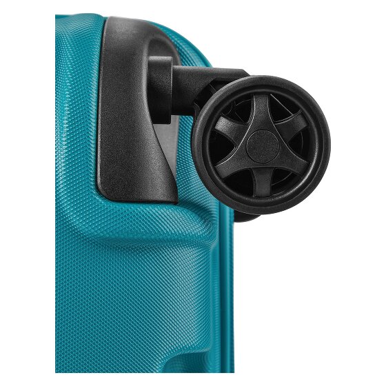 Redolz Pro ABS 4 Rollen Kofferset 3-teilig mit Dehnfalte