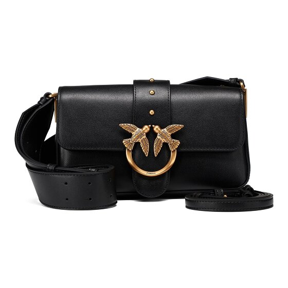 PINKO Love One Umhängetasche Leder 22 cm