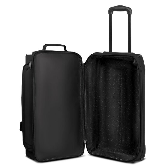 Redolz Duffle Essentials 2-Rollen Reisetasche Set 2 tlg. M+L mit Dehnfalte