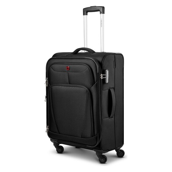 Wenger Beaumont 4 Rollen Trolley M 67 cm mit Dehnfalte