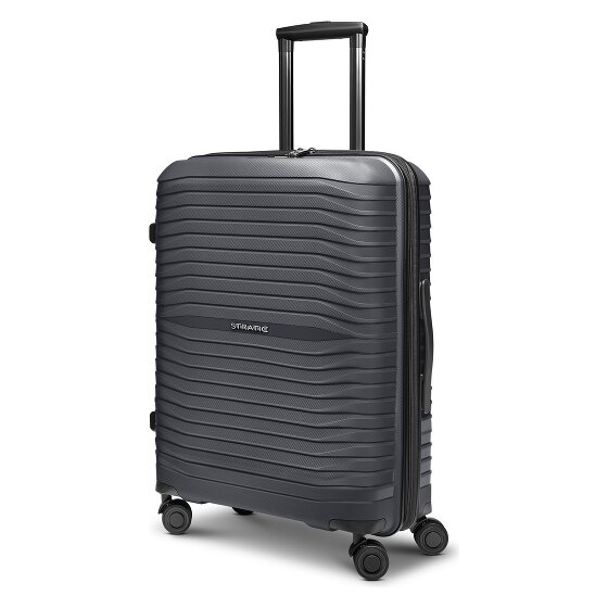 Stratic Shine 4 Rollen Trolley 66 cm mit Dehnfalte