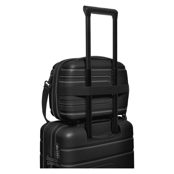 Redolz Essentials 11 4 Rollen Kabinentrolley 55 cm mit Dehnfalte