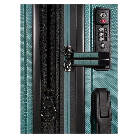 Redolz Essentials 14 4-Rollen Kofferset 2 tlg. Laptopfach mit Dehnfalte