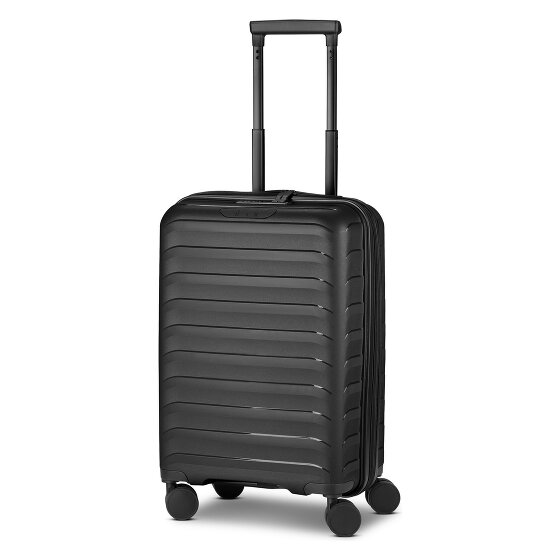d&n Toronto 4 Rollen Kabinentrolley S 54 cm mit Dehnfalte