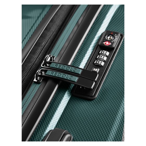 Redolz Essentials 14 4-Rollen Kofferset M+L mit Dehnfalte