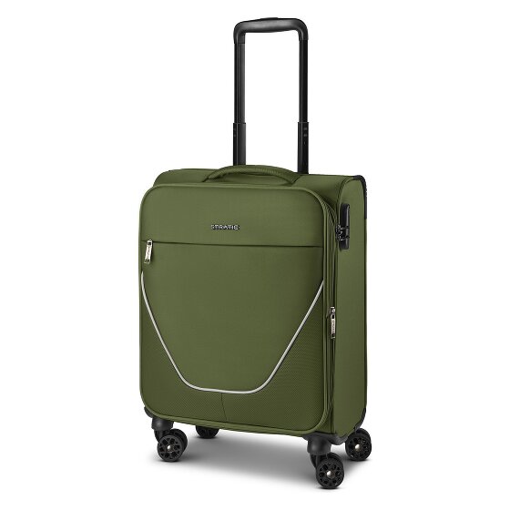 Stratic taska 4 Rollen Kabinentrolley S 55 cm mit Dehnfalte