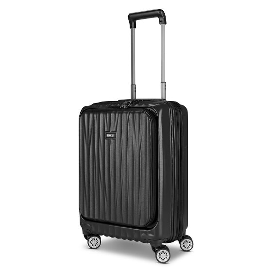 Bric's Cervia 2.0 4 Rollen Kabinentrolley S 55 cm Laptopfach mit Dehnfalte