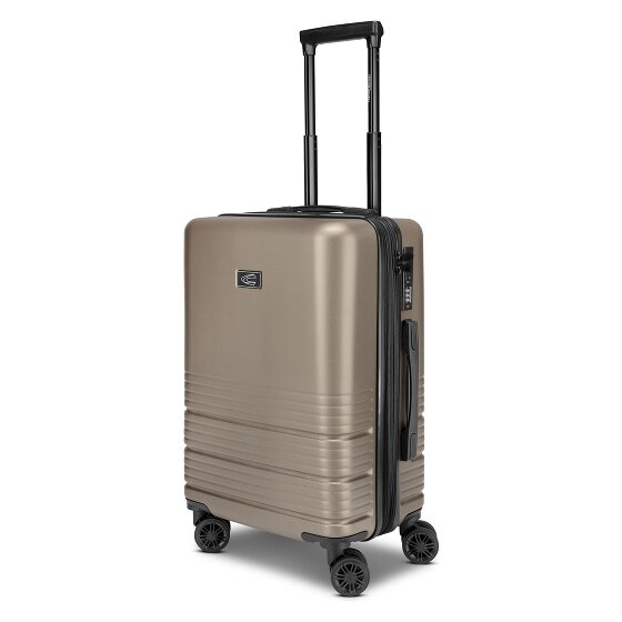 camel active Hanoi 4 Rollen Kabinentrolley S 55 cm mit Dehnfalte
