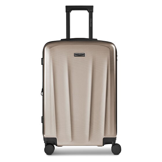 Police New York 4 Rollen Trolley M 62 cm mit Dehnfalte