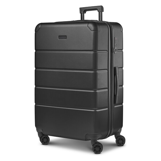 Police Dublin 4 Rollen Trolley L 75 cm mit Dehnfalte