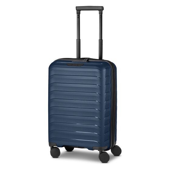 d&n Toronto 4 Rollen Kabinentrolley S 54 cm mit Dehnfalte