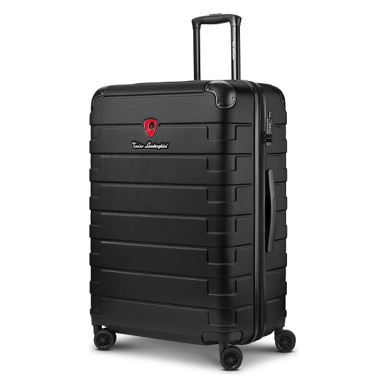 Tonino Lamborghini Milano 4 Rollen Trolley L 72 cm mit Dehnfalte