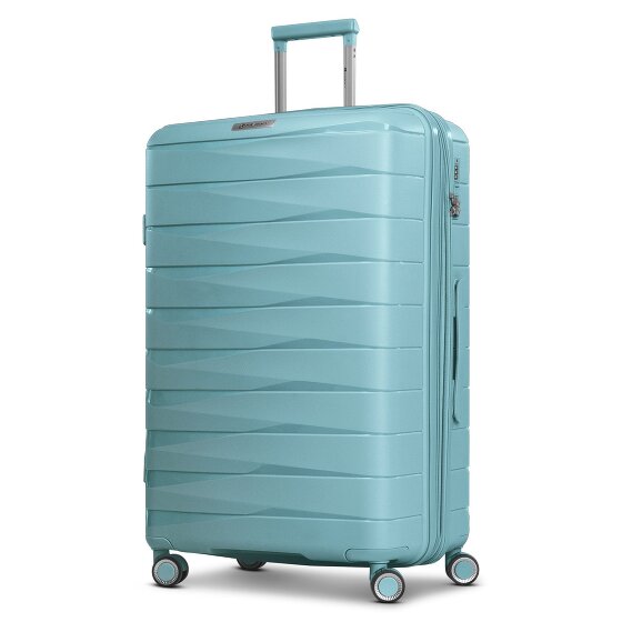 Franky London 4 Rollen Trolley L 74 cm mit Dehnfalte