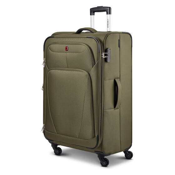 Wenger Beaumont 4 Rollen Trolley L 78 cm mit Dehnfalte
