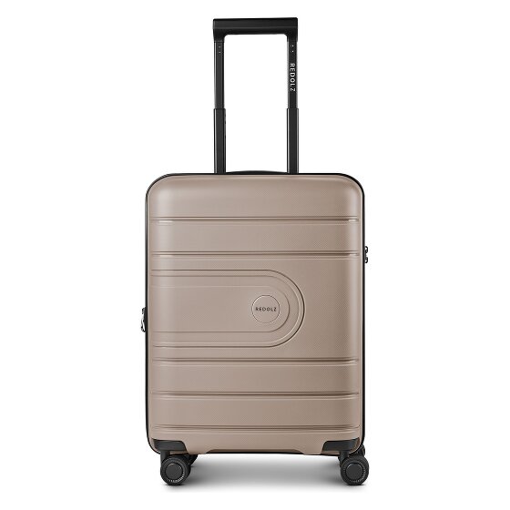 Redolz Essentials 11 4 Rollen Kabinentrolley 55 cm mit Dehnfalte