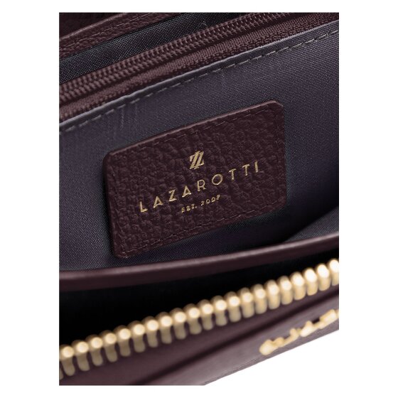 Lazarotti Bologna Leather XL Zip-Around Geldbörse Leder 19 cm