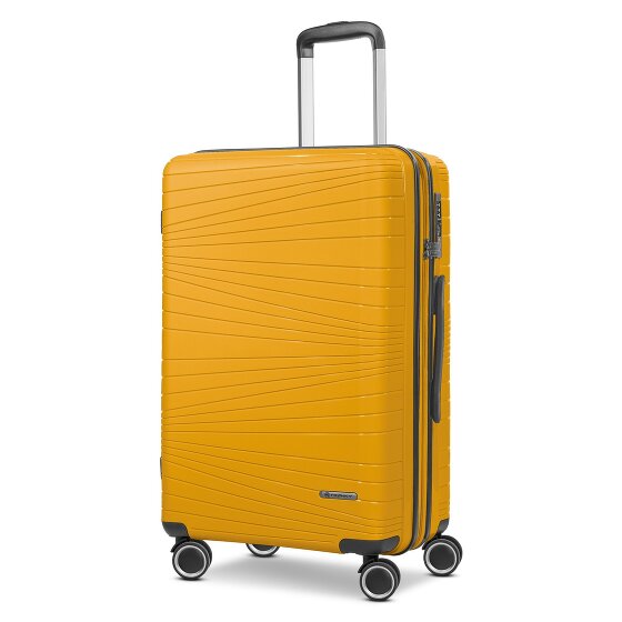 Franky Dallas 3.0 4 Rollen Kofferset 3-teilig mit Dehnfalte