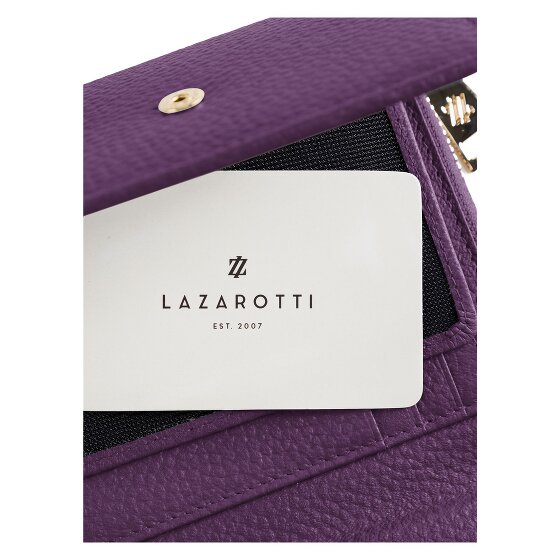 Lazarotti Bologna Leather Zip-Around Geldbörse Leder 12 cm