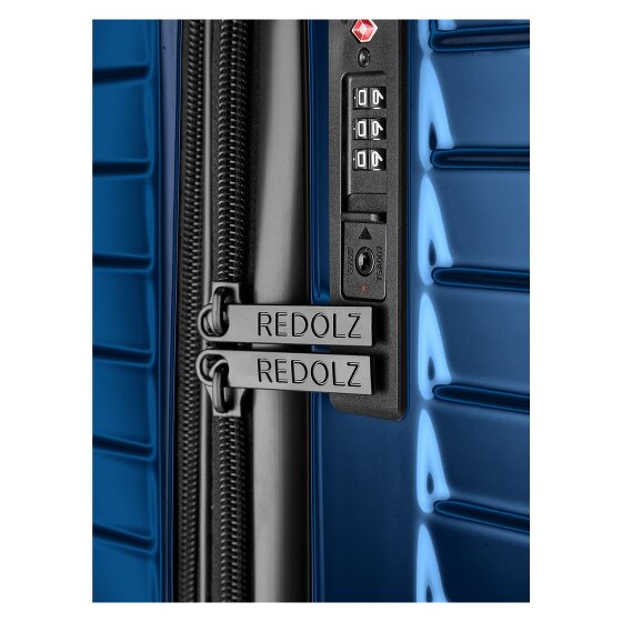 Redolz Essentials 18 4 Rollen Trolley 66 cm mit Dehnfalte