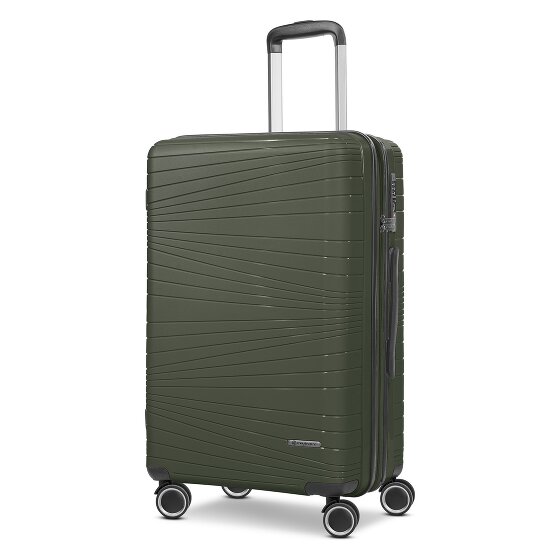 Franky Dallas 3.0 4 Rollen Trolley M 65 cm mit Dehnfalte