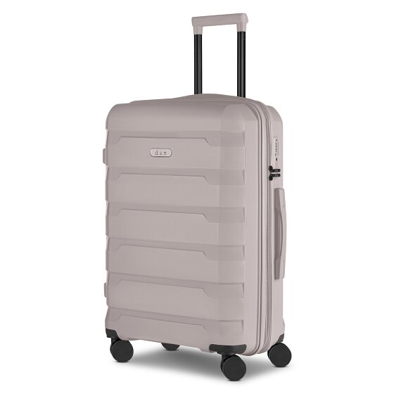 d&n South Dakota 4 Rollen Kofferset 3-teilig mit Dehnfalte