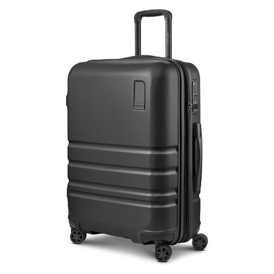 Redolz Pro ABS Medium+ 4 Rollen Trolley 65 cm mit Dehnfalte