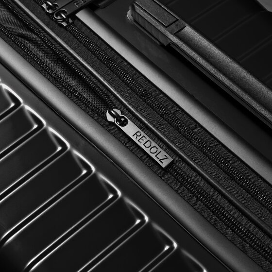 Redolz Essentials 18 4 Rollen Kabinentrolley 55 cm mit Dehnfalte