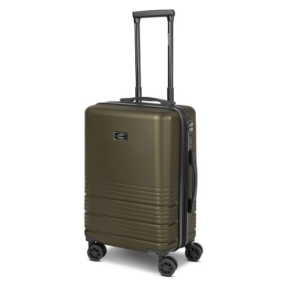 camel active Hanoi 4 Rollen Kabinentrolley S 55 cm mit Dehnfalte