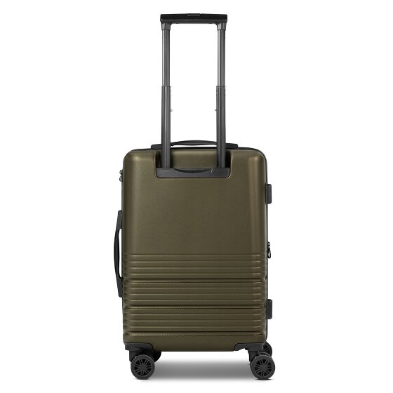 camel active Hanoi 4 Rollen Kabinentrolley S 55 cm mit Dehnfalte