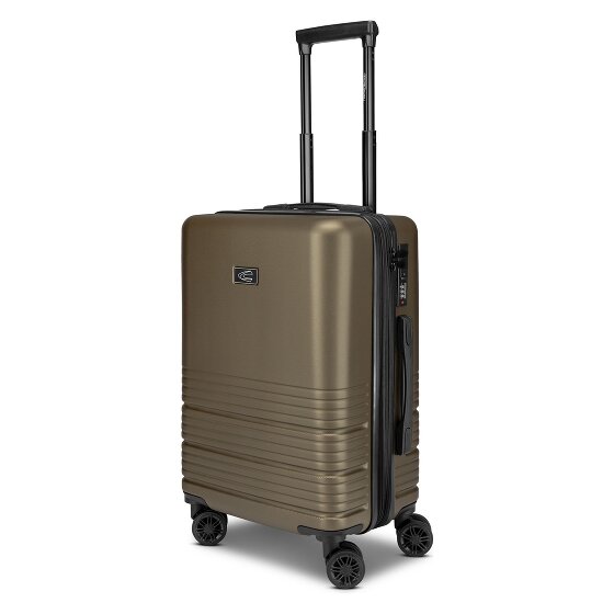 camel active Hanoi 4 Rollen Kabinentrolley S 55 cm mit Dehnfalte
