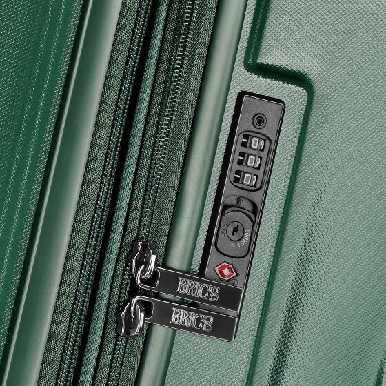 Bric's Cervia 2.0 4 Rollen Trolley L 77 cm mit Dehnfalte