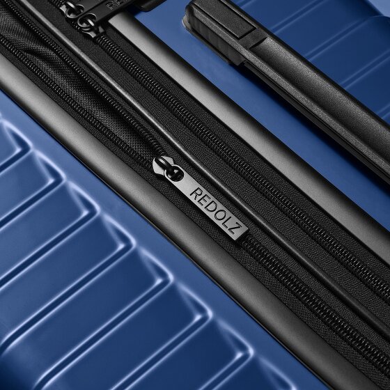 Redolz Essentials 18 4 Rollen Kabinentrolley 55 cm mit Dehnfalte