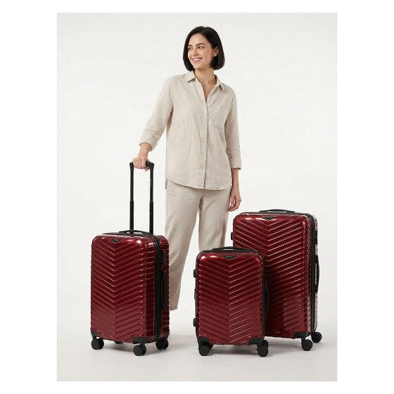 Redolz Essentials 18 4 Rollen Kofferset 3-teilig mit Dehnfalte