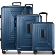 Redolz Essentials 14 4 Rollen Kofferset 3-teilig mit Dehnfalte Produktbild