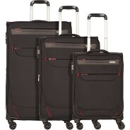Worldpack Denver 4 Rollen Kofferset 3-teilig Produktbild