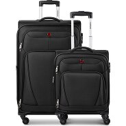 Wenger Beaumont 4-Rollen Kofferset S+L mit Dehnfalte Produktbild