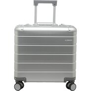 Alumaxx Gravity 4-Rollen Pilotentrolley Aluminium 44 cm Laptopfach Produktbild