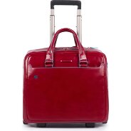 Piquadro Blue Square 2-Rollen Businesstrolley Leder 36 cm Laptopfach Produktbild