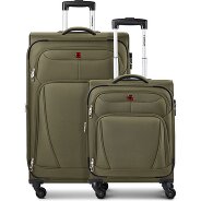 Wenger Beaumont 4-Rollen Kofferset S+L mit Dehnfalte Produktbild