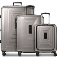 Redolz Essentials 14 4 Rollen Kofferset 3-teilig mit Dehnfalte Produktbild