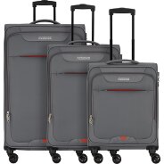 American Tourister Street Roll 4 Rollen Kofferset 3-teilig mit Dehnfalte Produktbild
