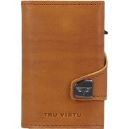 Tru Virtu Click & Slide Natural Kreditkartenetui Leder 7 cm Produktbild
