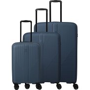 Travelite Air Stripe 4 Rollen Kofferset 3-teilig mit Dehnfalte Produktbild