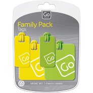 Go Travel Adressanhängerset 4 tlg. Produktbild