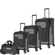 Travelite Viia 4 Rollen Kofferset 4-teilig mit Dehnfalte Produktbild
