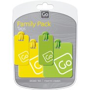 Go Travel Adressanhängerset 4 tlg. Produktbild