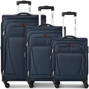 Wenger Beaumont 4 Rollen Kofferset 3-teilig mit Dehnfalte Produktbild