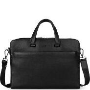Bugatti Black Aktentasche Leder 39 cm Laptopfach Produktbild